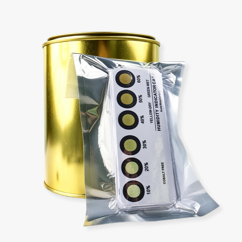 Yellow Cobalt‑Free Humidity Indicator Card